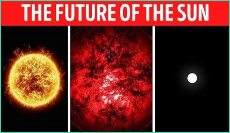 What will the sun become in the future?