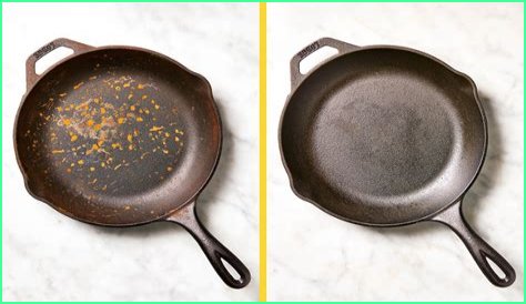 Why can't you clean a cast iron pan?